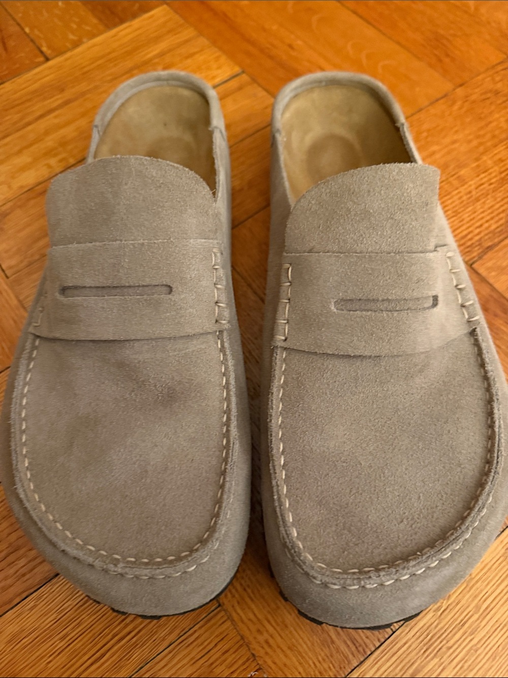 Men's Birkenstock loafers size 45